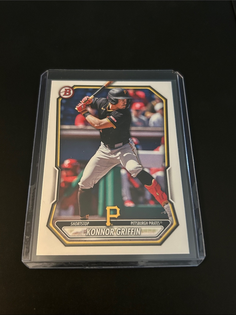 2026 Bowman Baseball #BP-92 Konnor Griffin Pittsburgh Pirates Top Prospect
